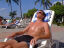 Ryan suntanning